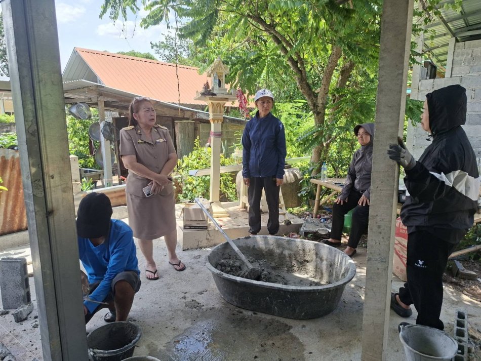 ติดตามความคืบหน้า การดำเนินงานปรับปรุงซ่อมแซมที่อยู่อาศัยผู้สูงอายุกลุ่มเปราะบาง 