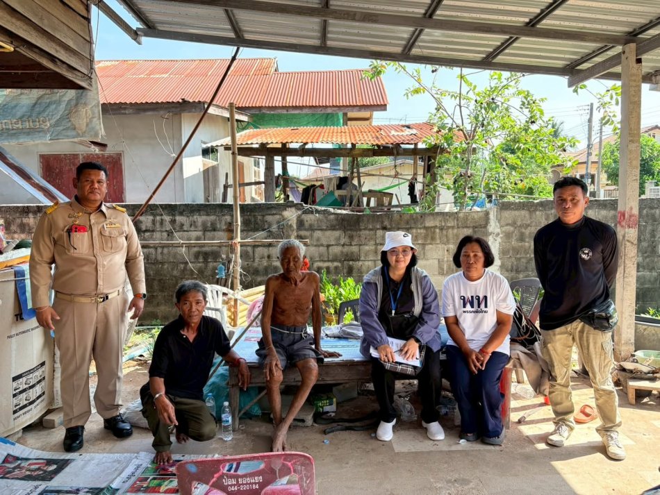 ลงพื้นที่สำรวจผู้ประสบปัญหาด้านคุณภาพชีวิต 