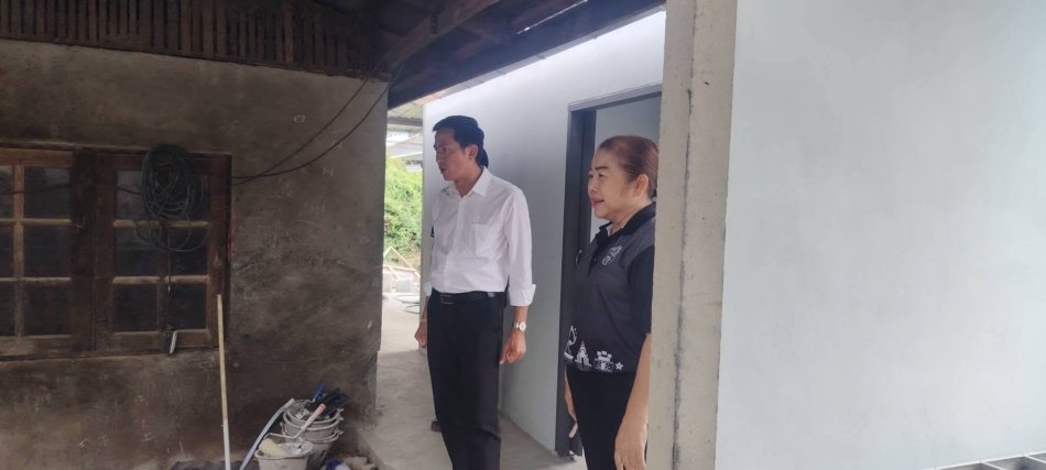  ลงพื้นที่ตำบลพะเนาเพื่อติดตามความคืบหน้า